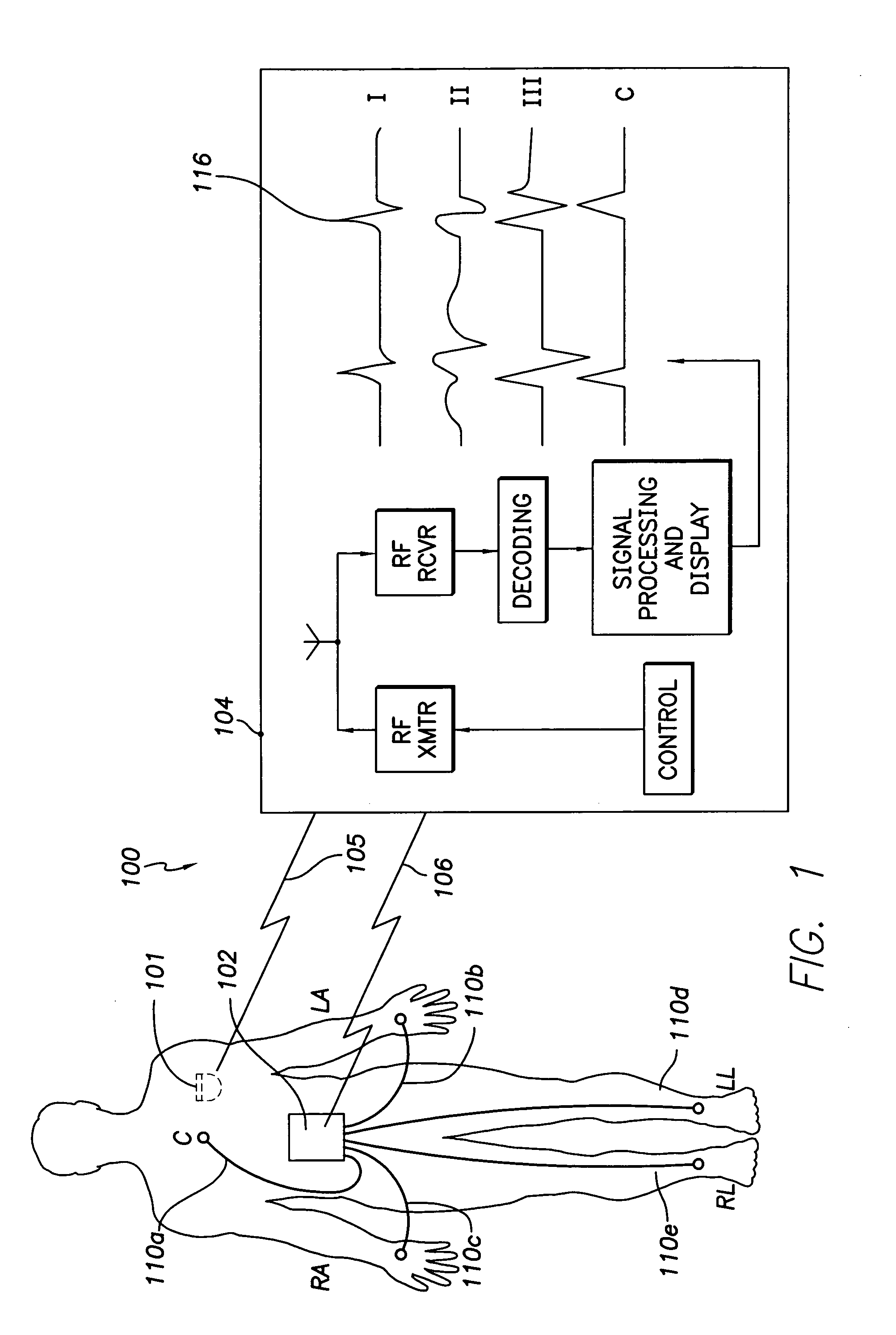 Programmer and surface ECG system with wireless communication