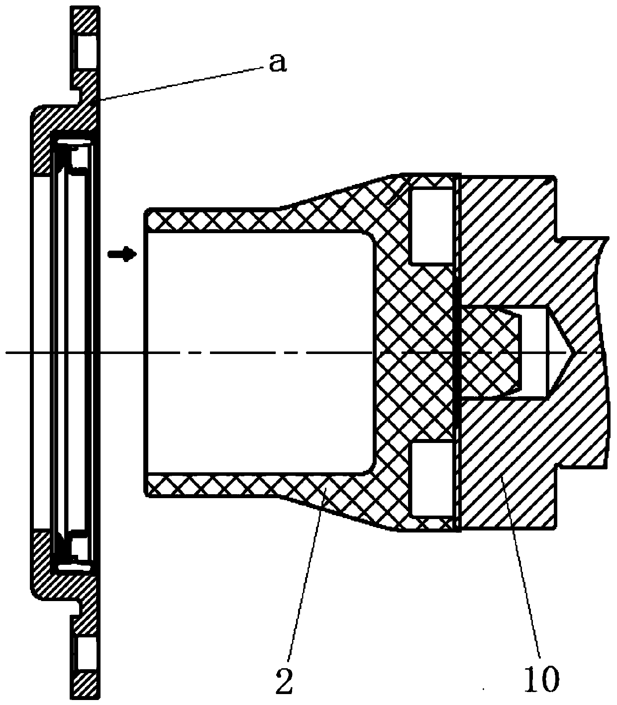 Engine crankshaft oil seal press-fitting tool and method