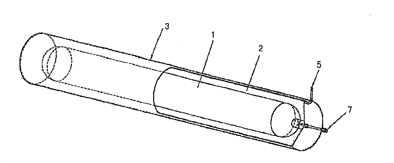 Device for storing gas under pressure