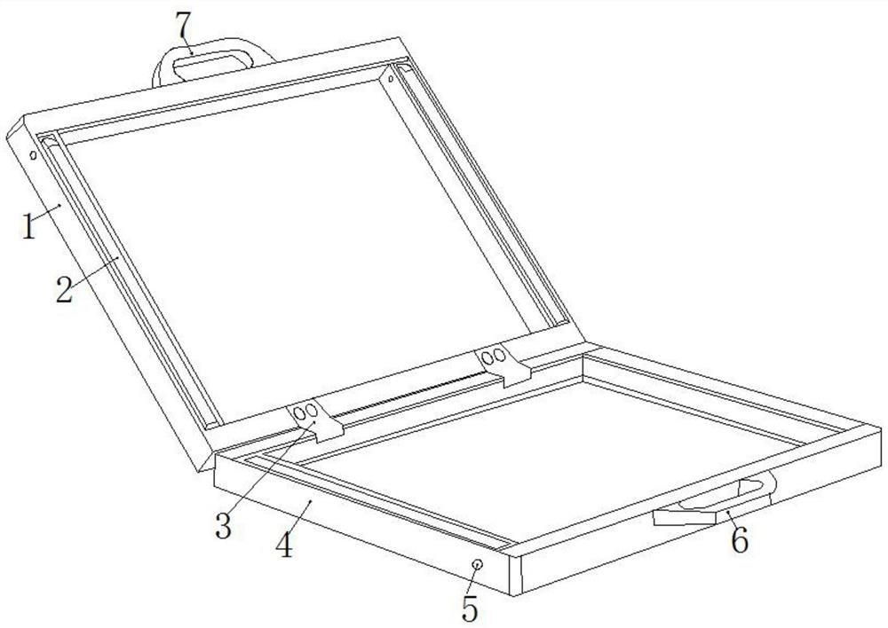 Portable notebook computer desk