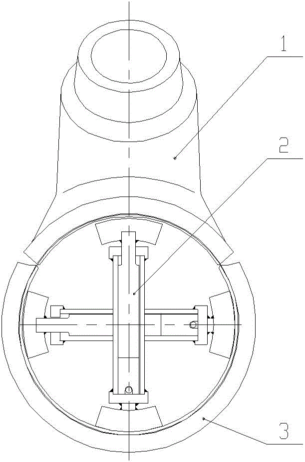 Tool capable of reducing inner hole deformation after nuclear pipe welding