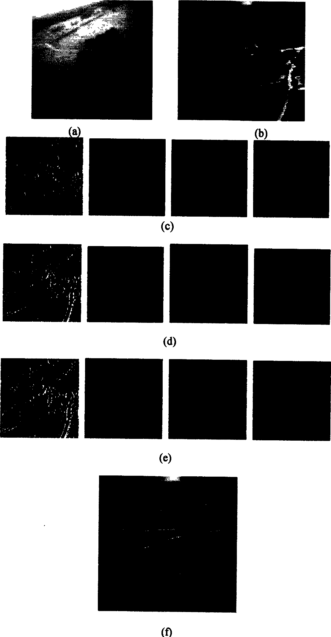 Pyramid image merging method being integrated with edge and texture information
