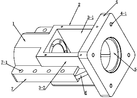 Motor base for numerically-controlled machine tool