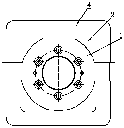 Motor base for numerically-controlled machine tool
