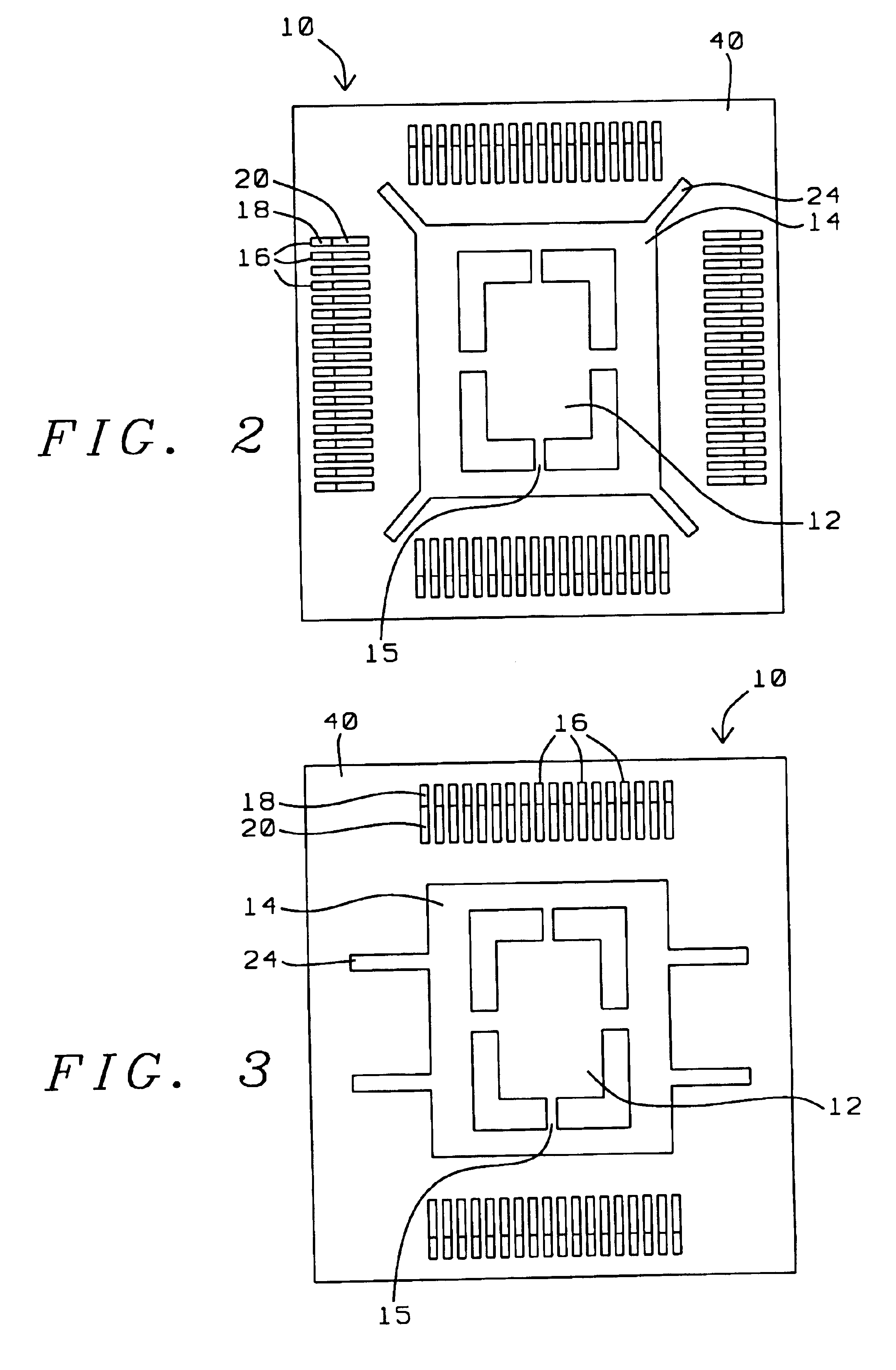 Leadframe for die stacking applications and related die stacking concepts