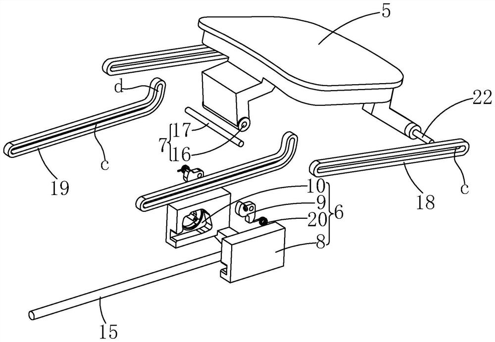 Charging small door assembly with manual emergency function