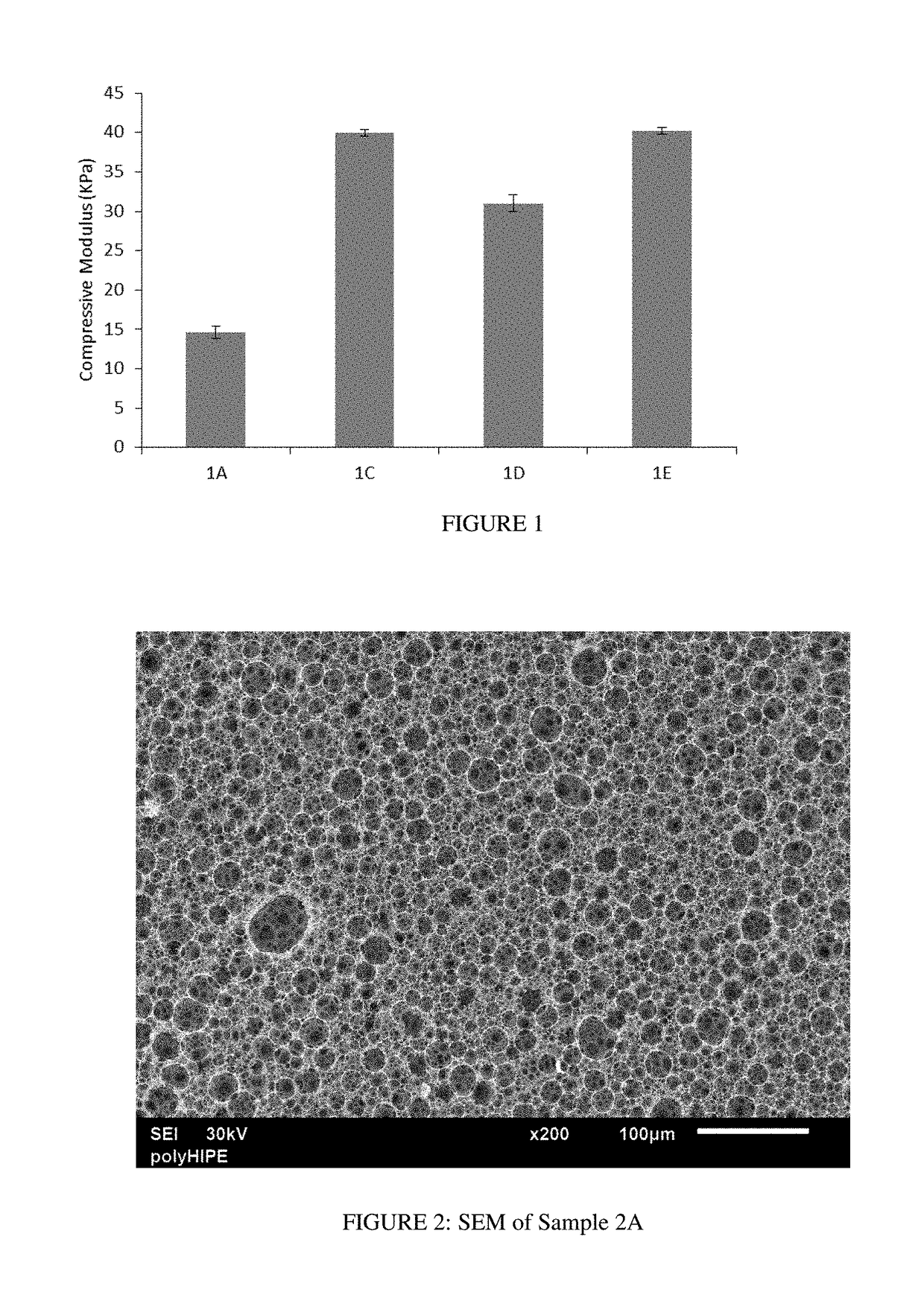 High internal phase emulsion foam having cellulose nanoparticles