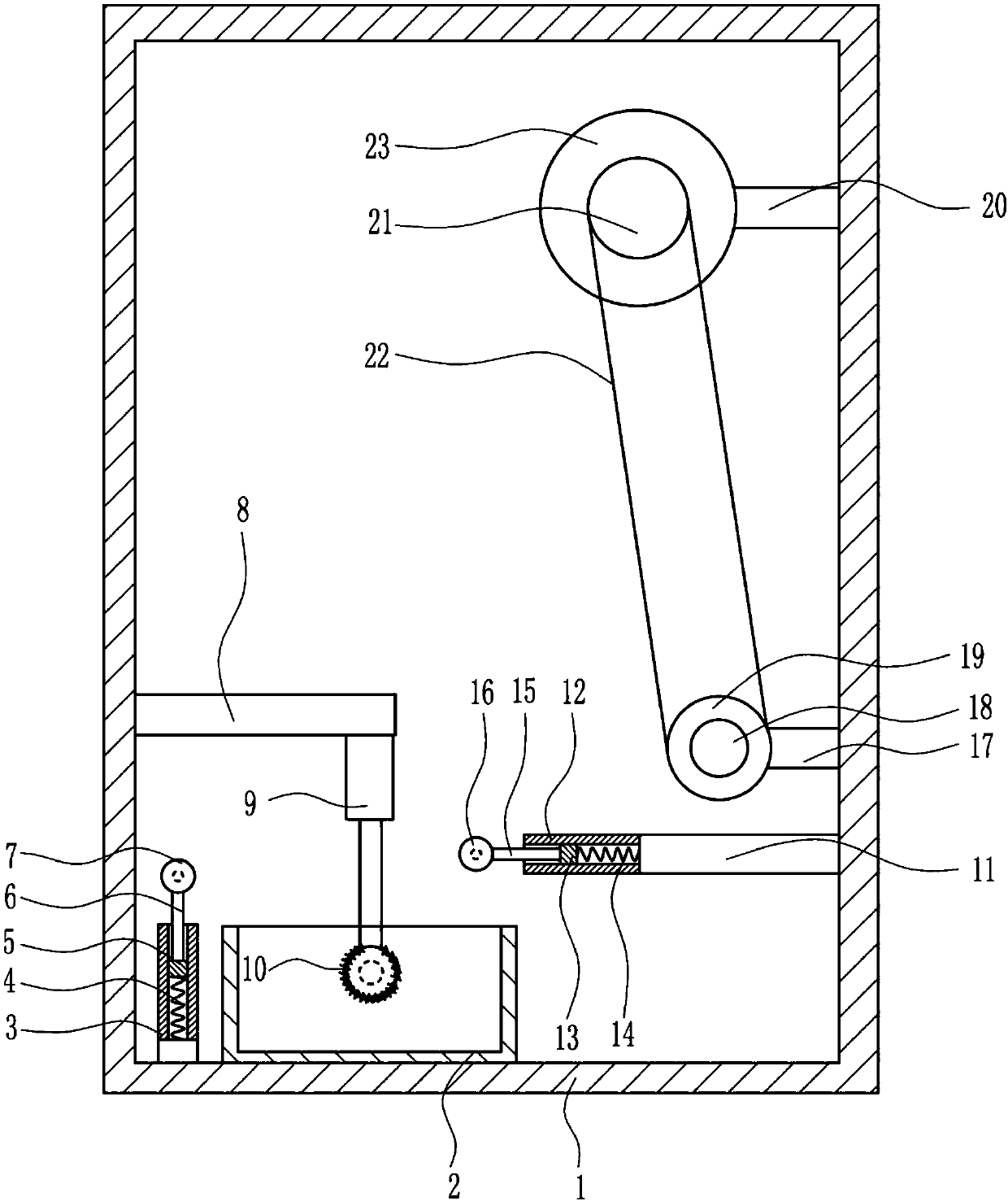 Fire prevention water pipe cleaning equipment