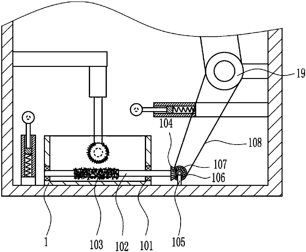 Fire prevention water pipe cleaning equipment