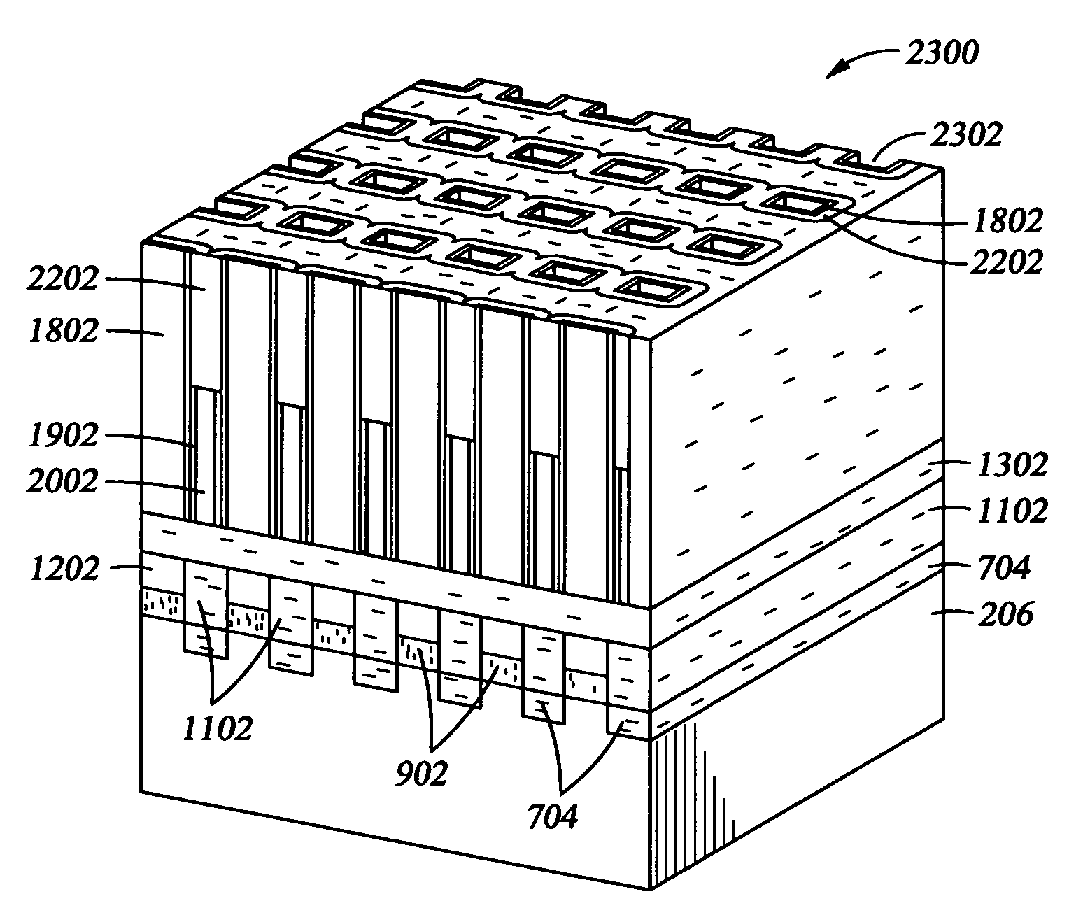 Method of fabricating a gate-all-around word line for a vertical channel DRAM