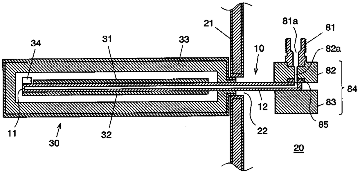 Plate column, temperature regulation system and gas chromatography system