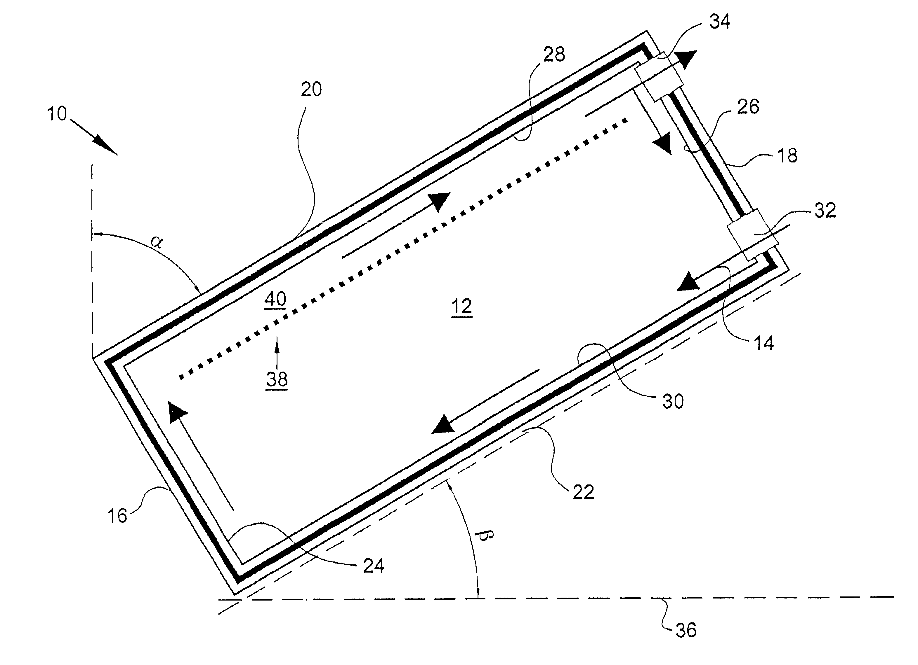 Method and device for treating and/or coating a surface of an object
