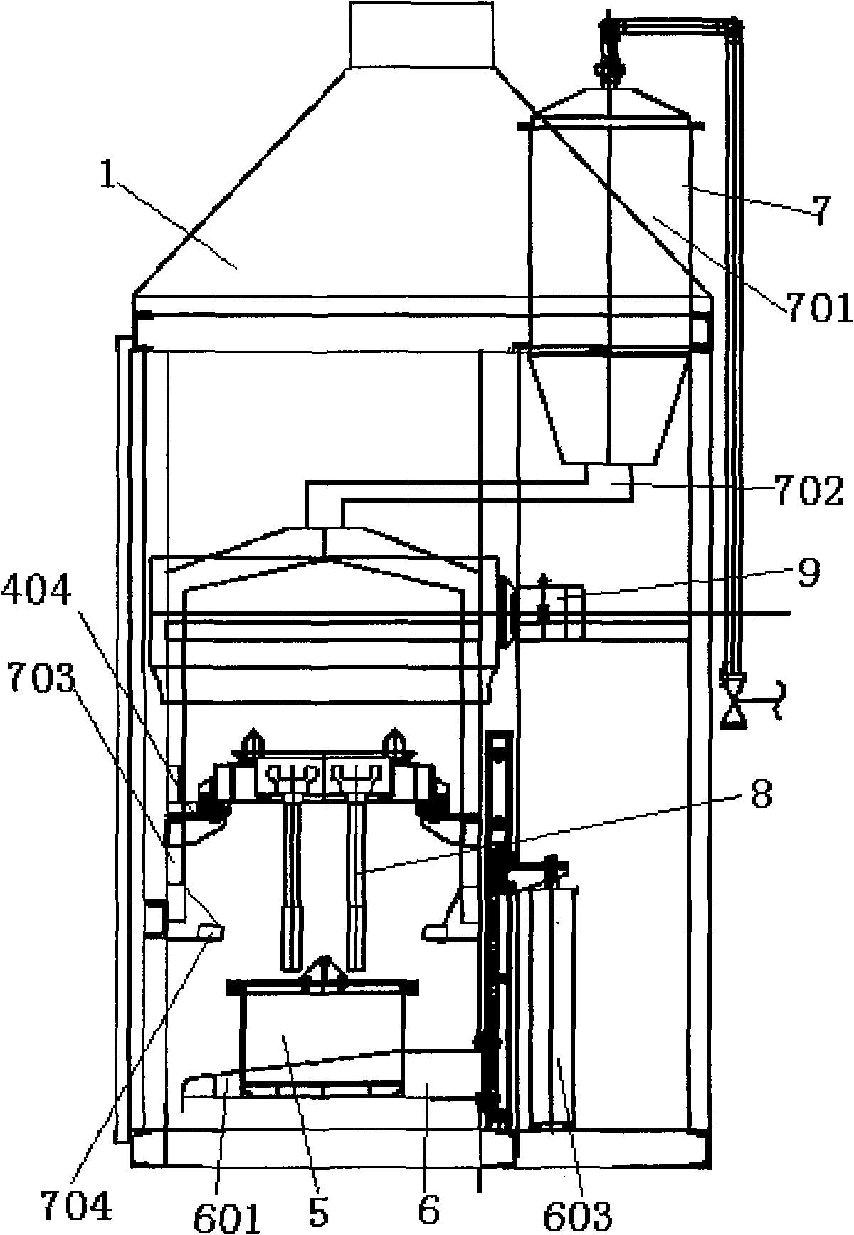 Automatic primer dipping and coating mechanism for plastic-coated spline shaft without sagging