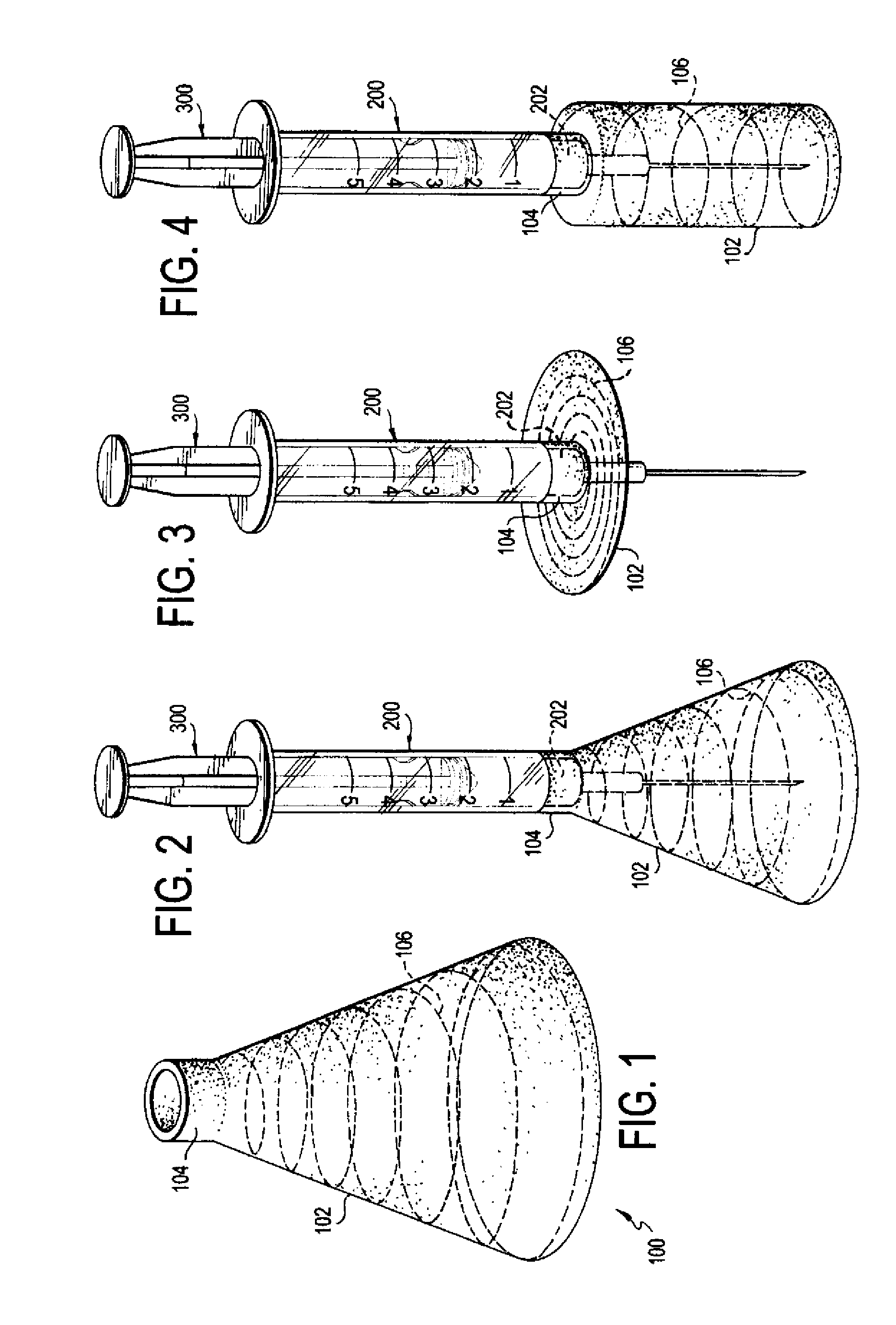 Needle shield for injections