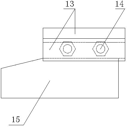 High-precision positioning device for reinforcement straightening cutting-off machine