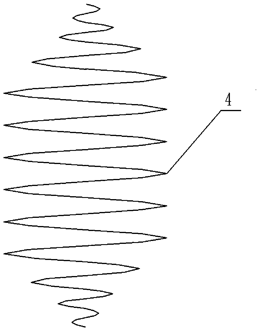 A new type of support isolation structure and its installation method