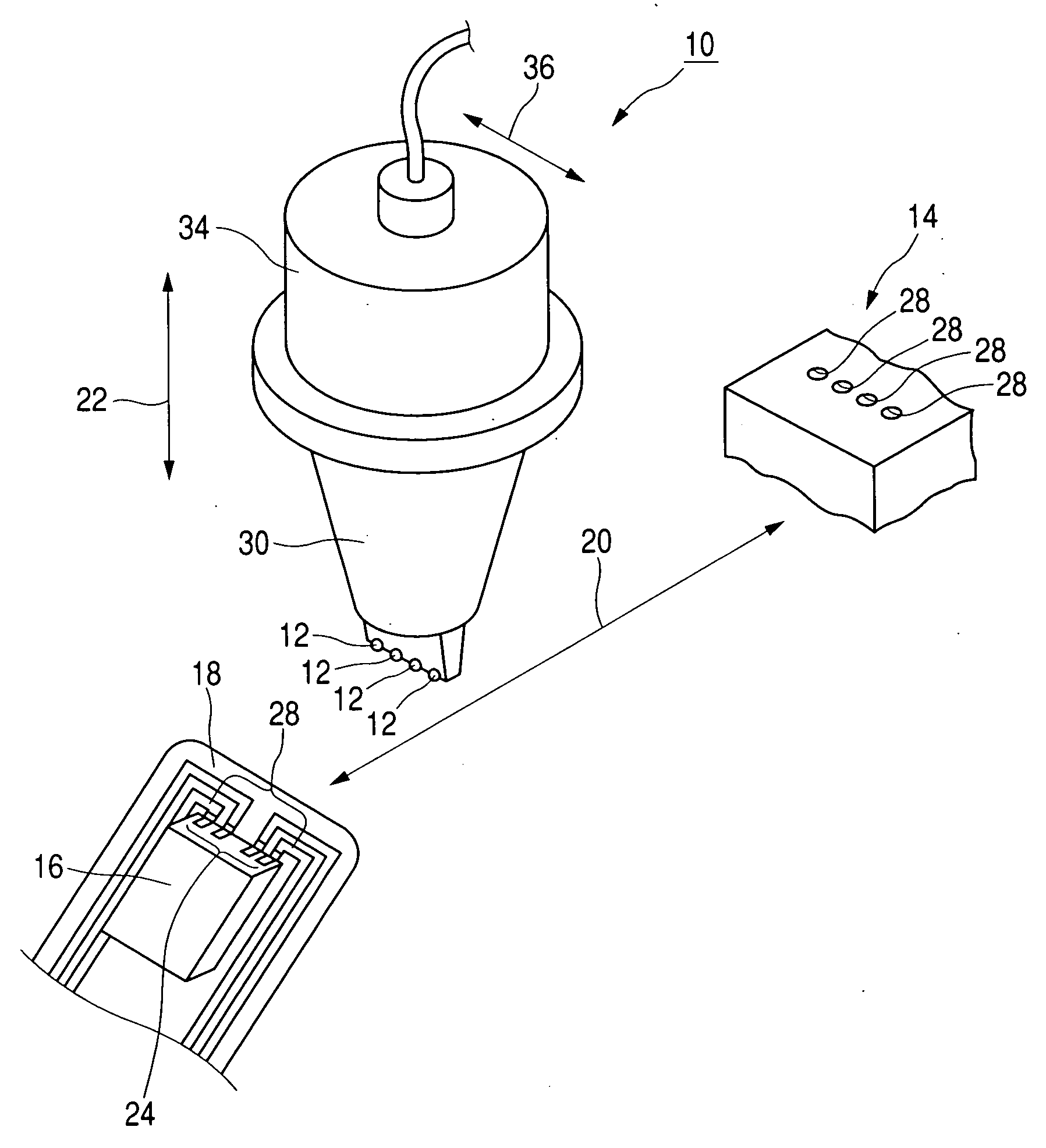 Solder ball bonding method and bonding device