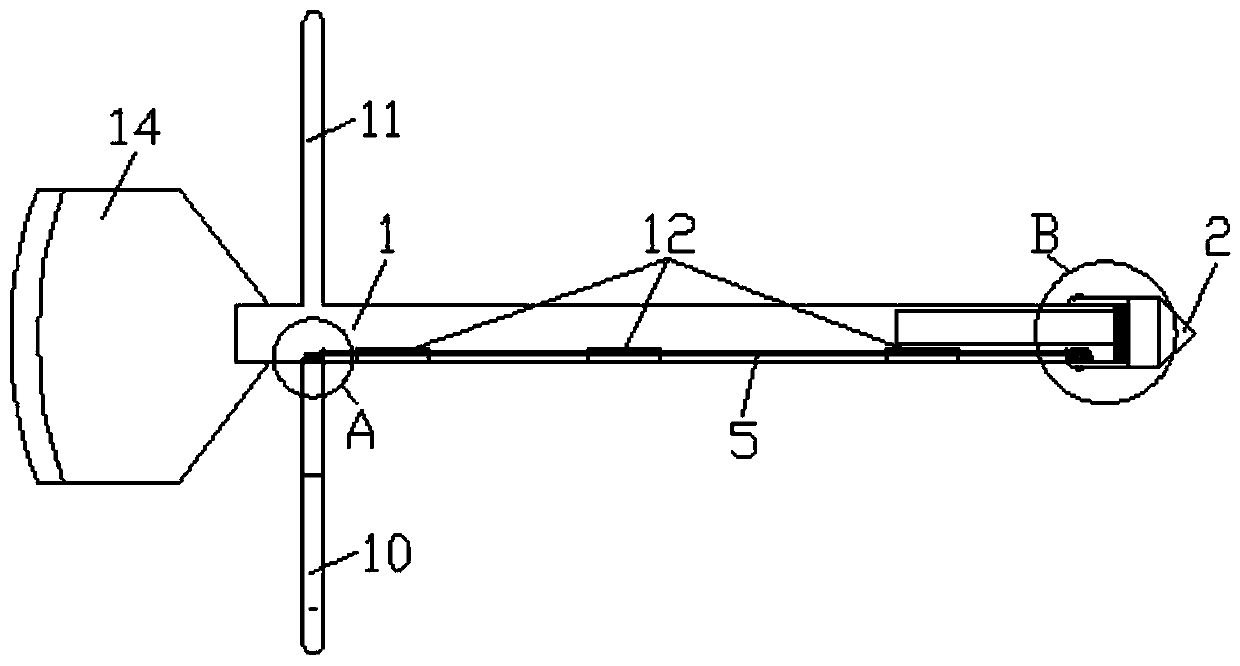 Collecting device for geotechnical engineering exploration