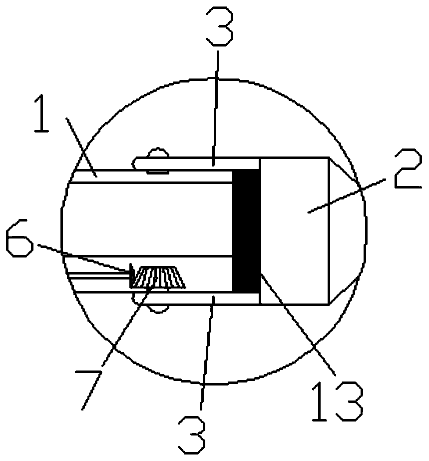 Collecting device for geotechnical engineering exploration