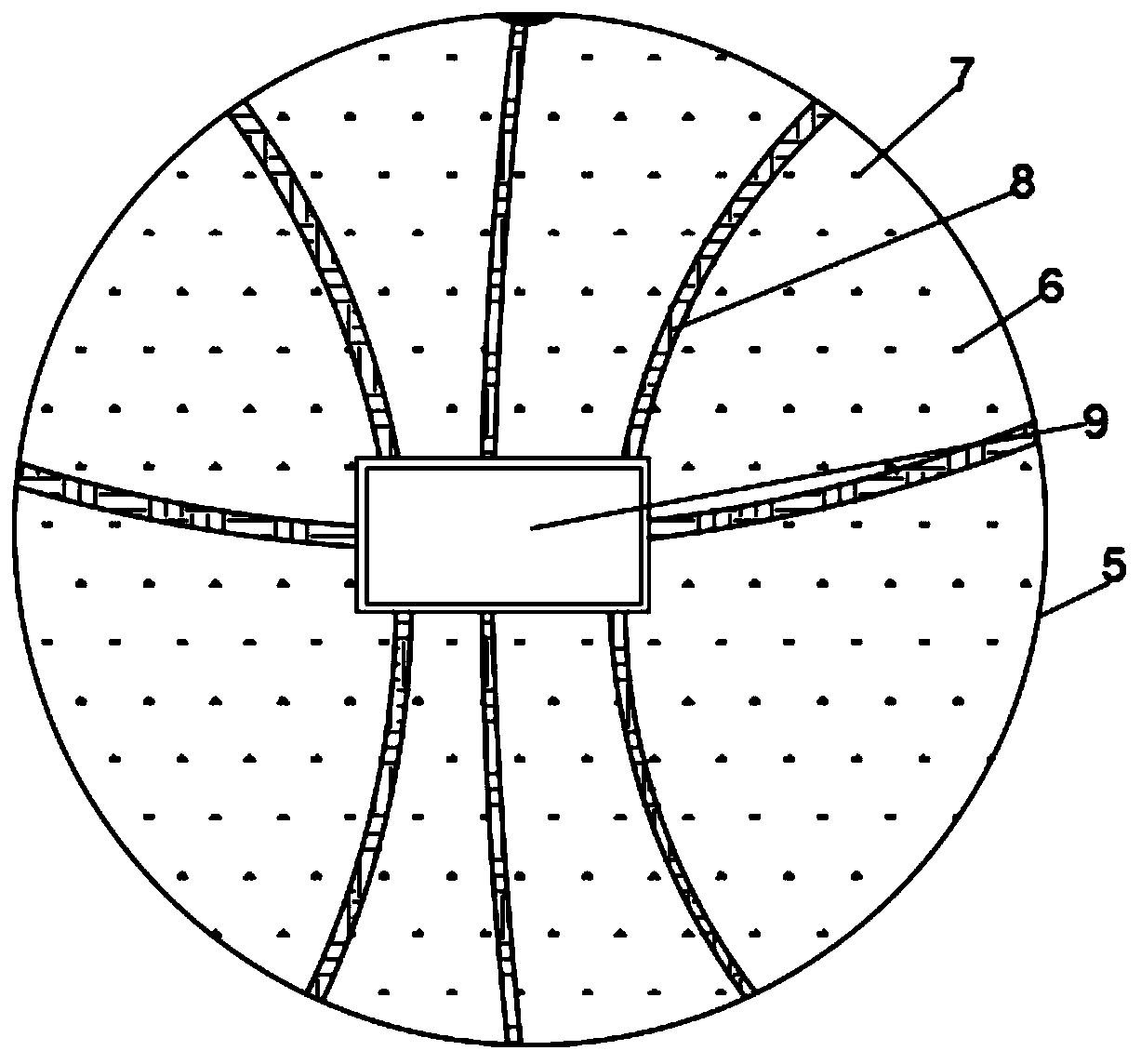 Novel basketball structure