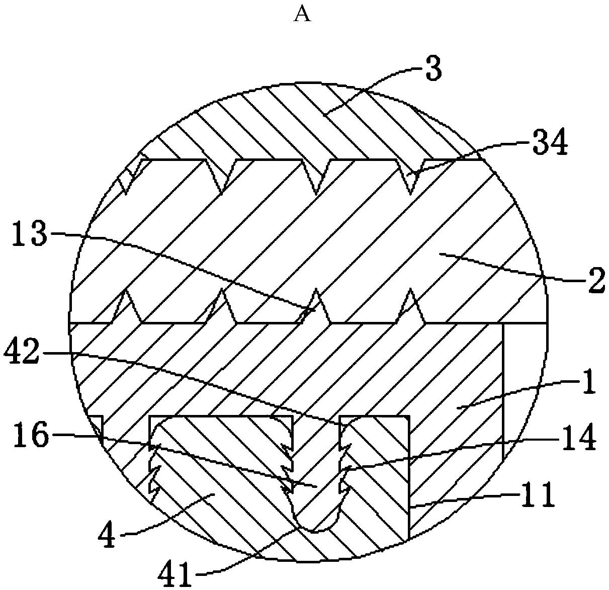 Tourniquet used for internal arteriovenous fistula in hemodialysis