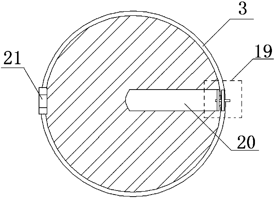 Immobilization slow-release bacterium agent adding device