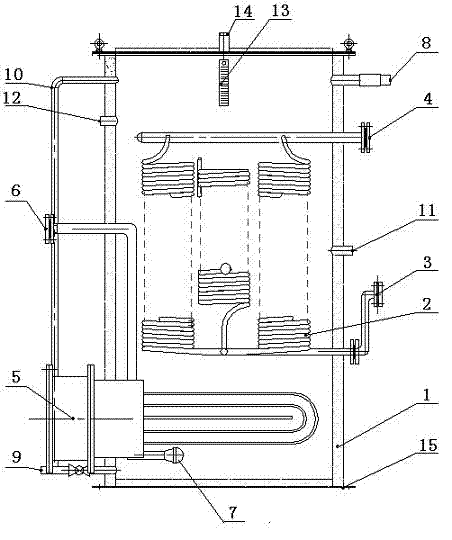 Liquid-gas state converter of carbon dioxide/nitrogen and conversion system