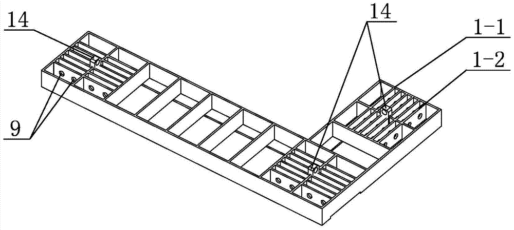 Natural centering hoisting method of block pattern masonry wall