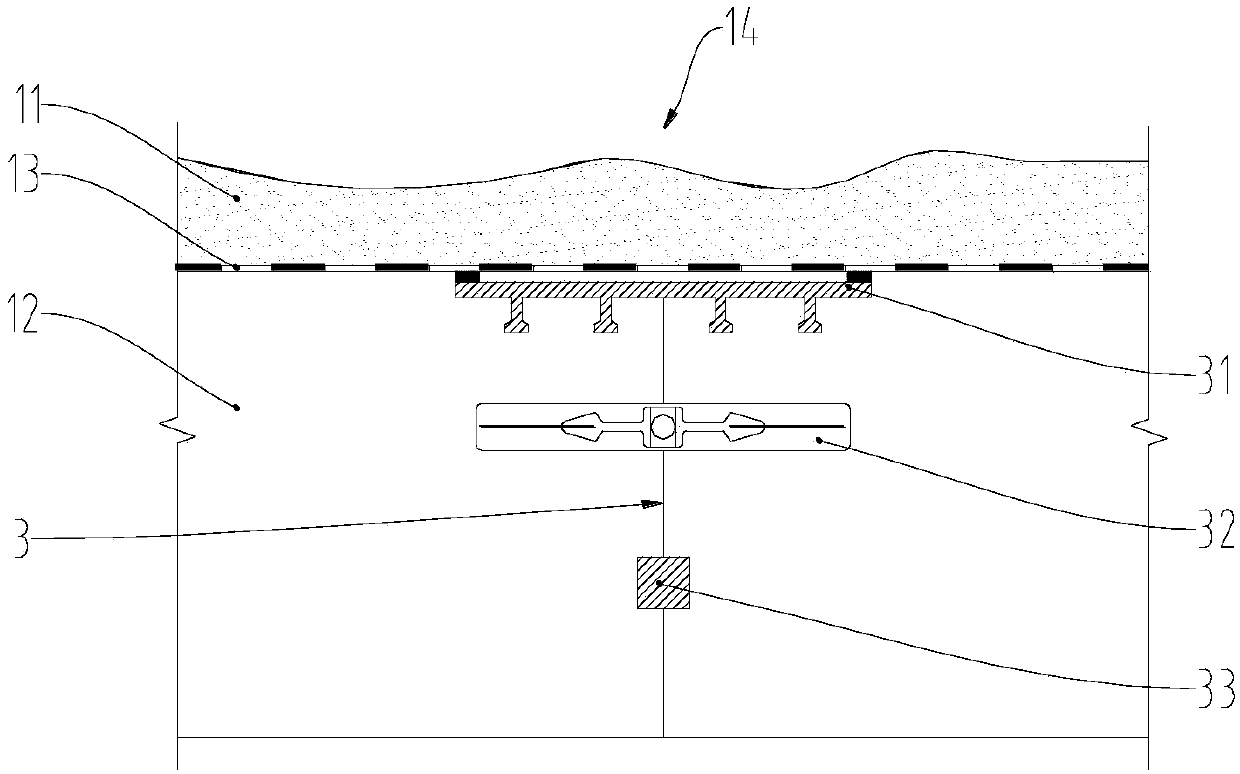 Partitioned waterproof system for water-enriching section of tunnel
