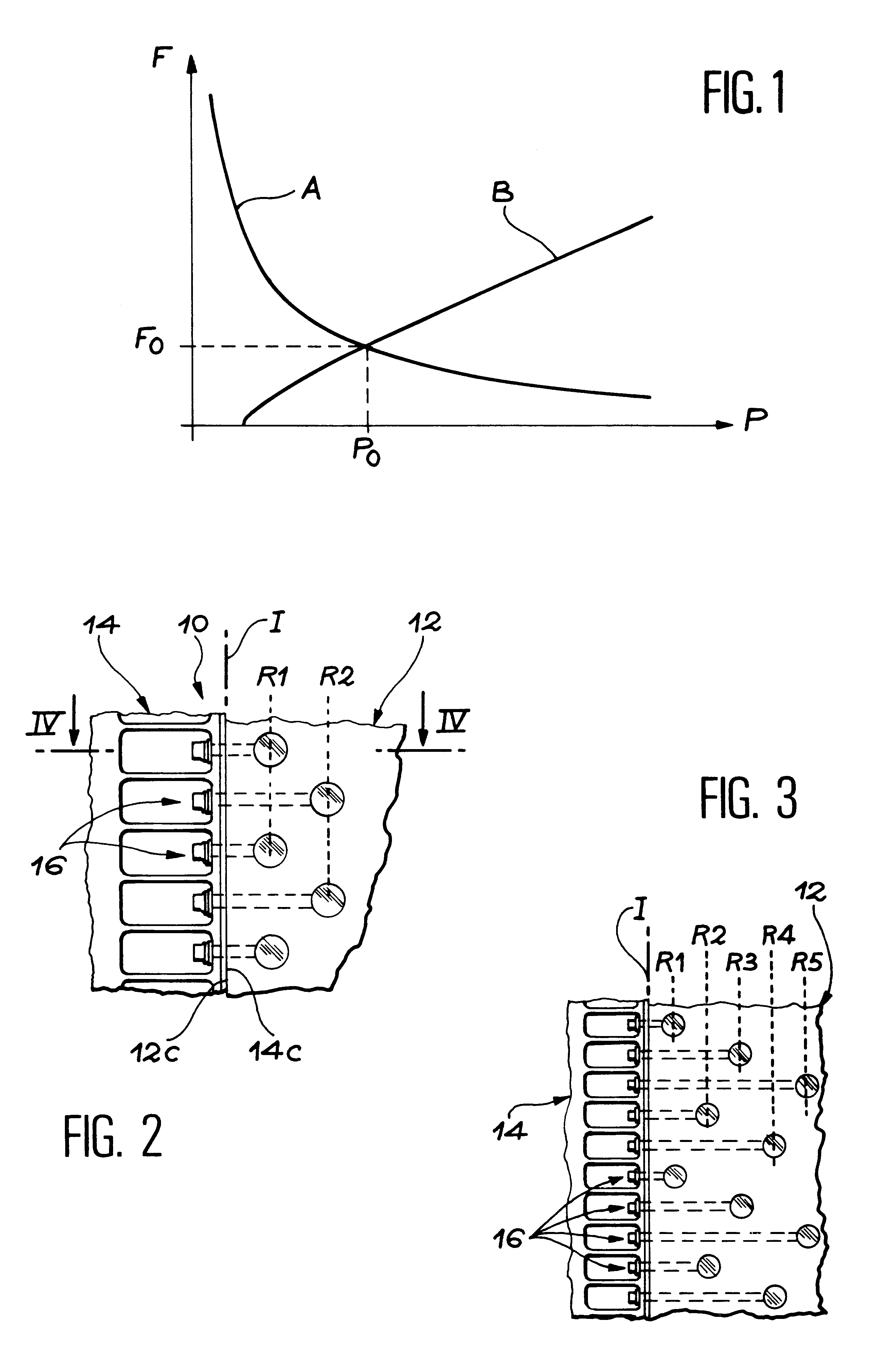 Device for joining a panel and a structure, able to transmit significant forces
