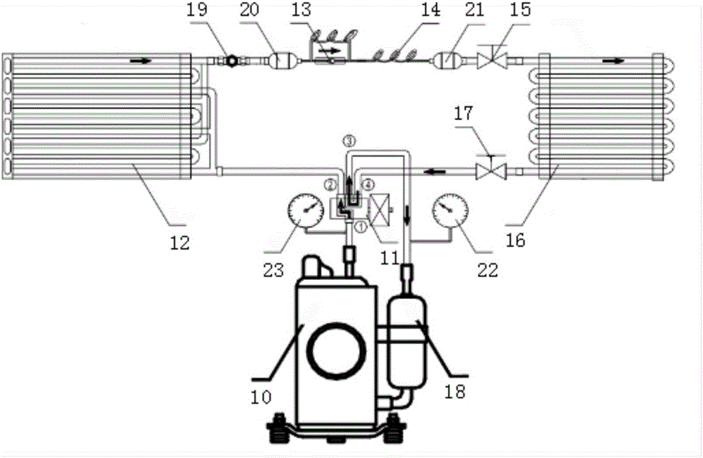 Air conditioner practical training device