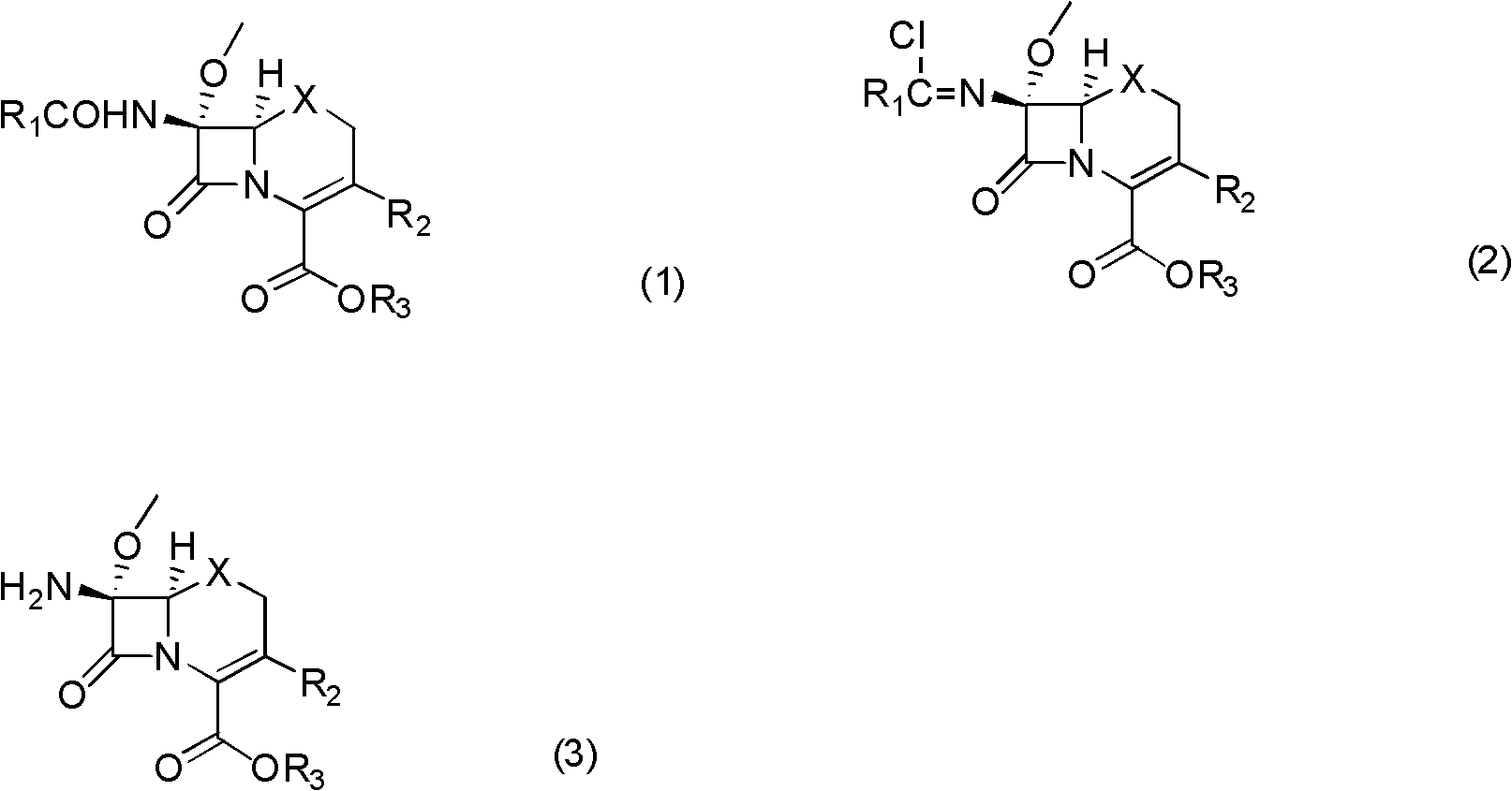 Preparation method of 7beta-amino-7lapha-methoxy-3-cephem compound