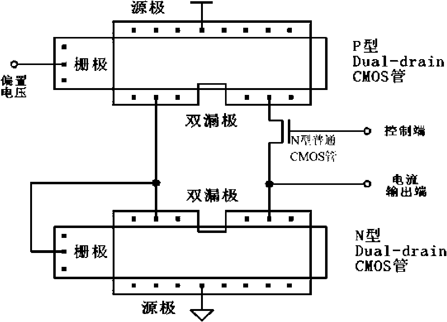 CMOS (Complementary Metal Oxide Semiconductor) random number generator