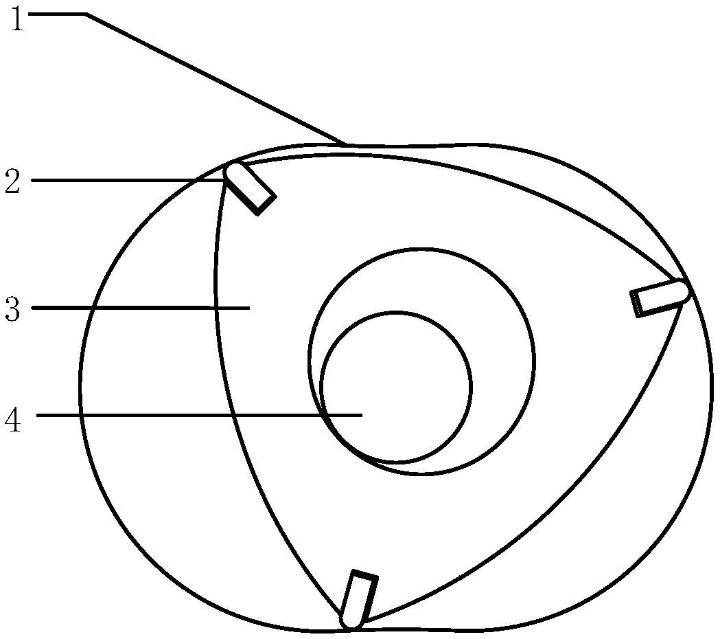 A sealing device for a micro rotor engine