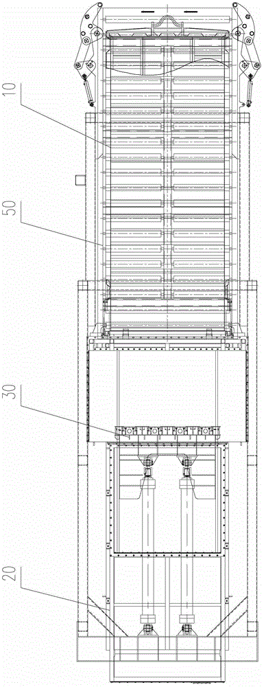 A compression device and compression method for storage and transportation medium in a box