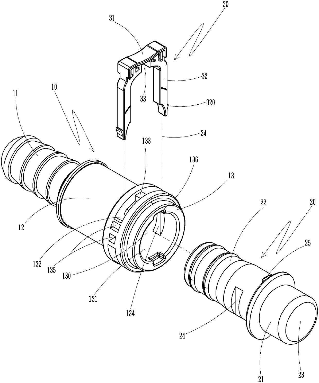 Quick connector structure