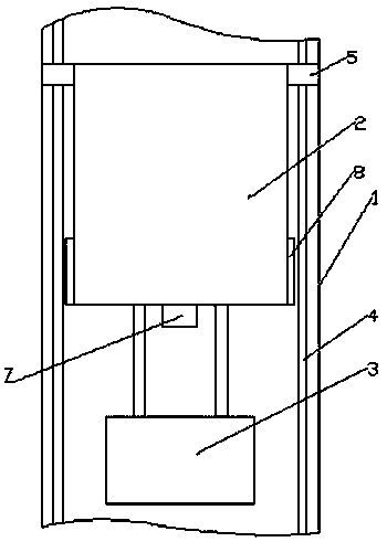 Hydraulic elevator with car balancing function