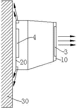 Indoor air conditioner with lamplight effect and control method thereof