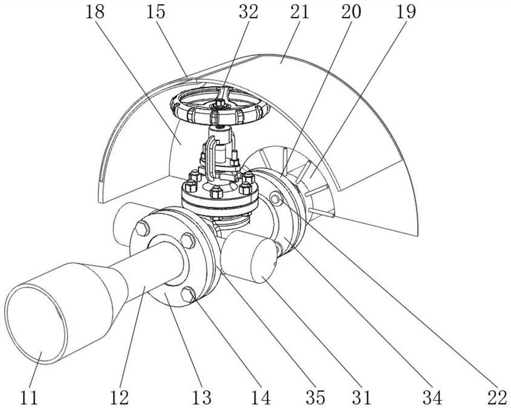 Water and fertilizer integrated liquid fertilizer control valve