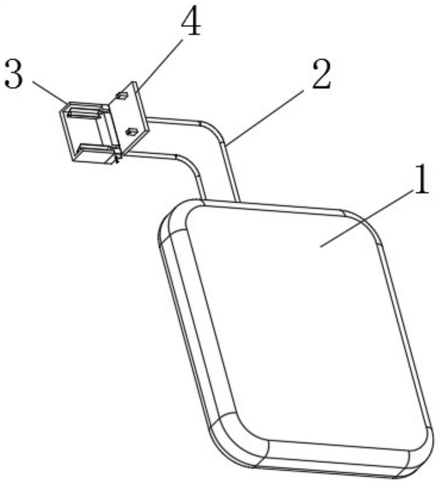 Bluetooth earphone battery convenient to package