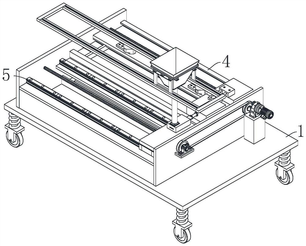 Fertilizer applicator with fixed-distance quantitative function and working method