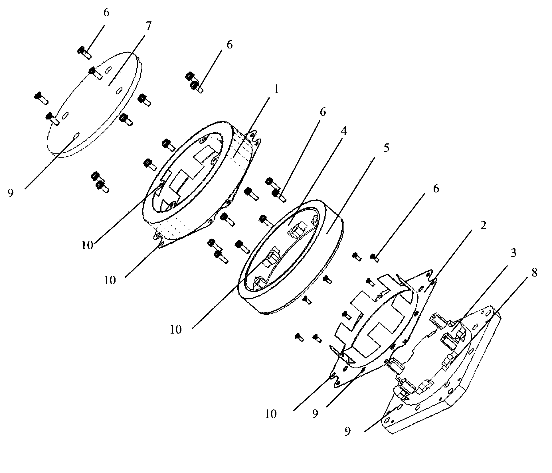 Magnetic shielding case of fiber-optic gyroscope