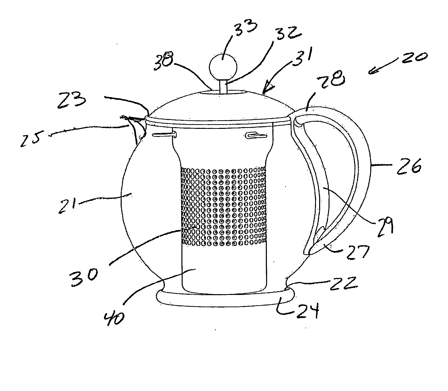 Infusion beverage brewing system