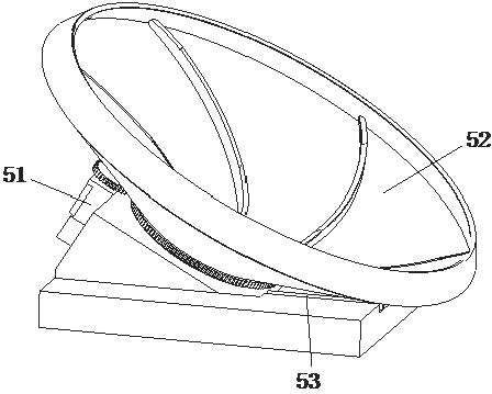 Full-moving earth surface shipment distributing machine