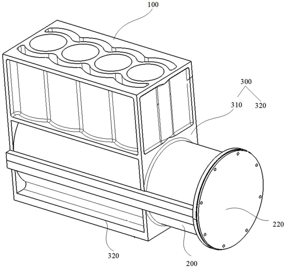 Integrated range extender and vehicle