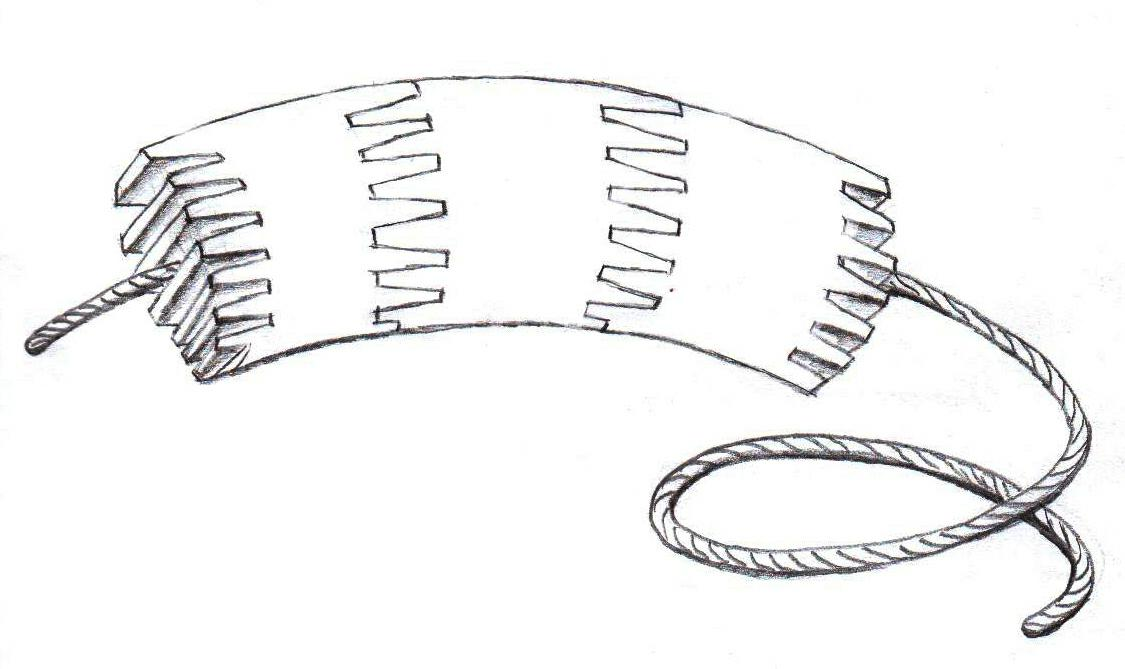 Production method for bent round wood bars