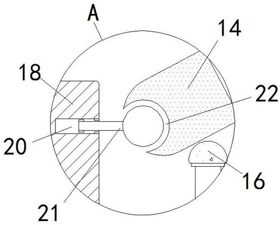 Cardiology department first-aid cardio-pulmonary resuscitation device capable of achieving accurate and continuous pressing