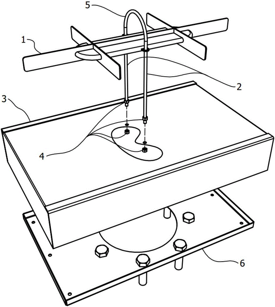 Float type water discharge device for cooling tower