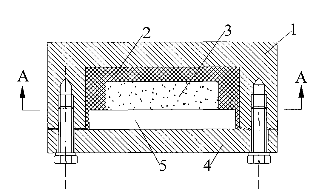 Reinforced belt deformation test device and test method