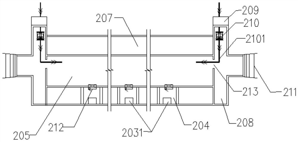 Tunnel evacuation air supply method, personnel evacuation method and evacuation air supply structure